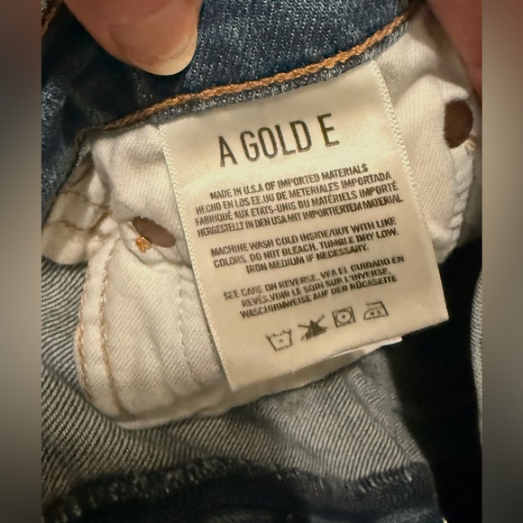 Women's Agolde Nico High Rise Straight Jeans - Picture 6 of 6